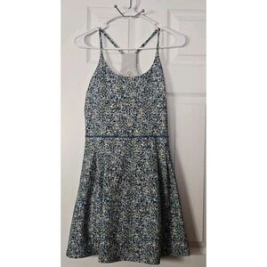 Sage Collective Dress Womens Medium Floral‎ Sport Racerback Active cottagecore